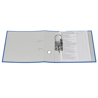 Artikelbild 6 für DONAU Klassik Ordner blau Karton 7,5 cm DIN A4, 1 St., Artikelnummer 183996