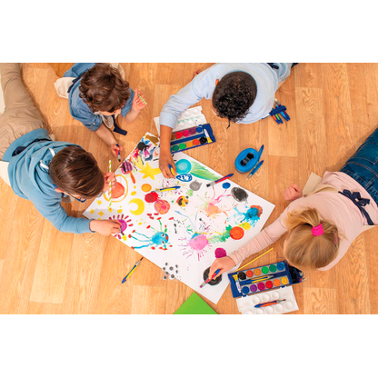 Artikelbild 5 für Pelikan K12 blau Wasserfarbkasten 12 Farben, Artikelnummer 746487