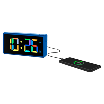 Artikelbild 2 für hama digitaler Wecker Ibiza blau Kunststoff 15,0 x 7,5 cm, Artikelnummer 501219