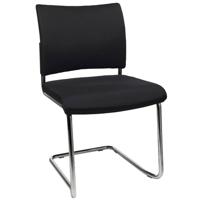 Artikelbild für Topstar Besucherstühle Visit 20 NV390 G20 schwarz Stoff, 2 St., Artikelnummer 133177
