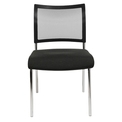 Artikelbild 3 für Topstar Besucherstühle Visit 10 Net NV290 G200 schwarz Stoff, 2 St., Artikelnummer 170567