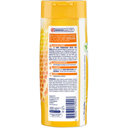 Artikelbild 6 für ISANA MILCH & HONIG Duschgel 300 ml, Artikelnummer 213337
