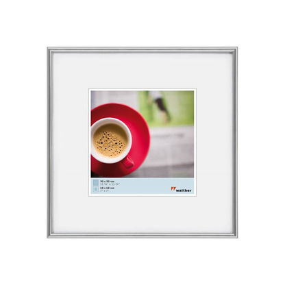 Artikelbild für walther design Bilderrahmen Galeria silber 31,1 x 31,1 cm, 1 St., Artikelnummer 616884