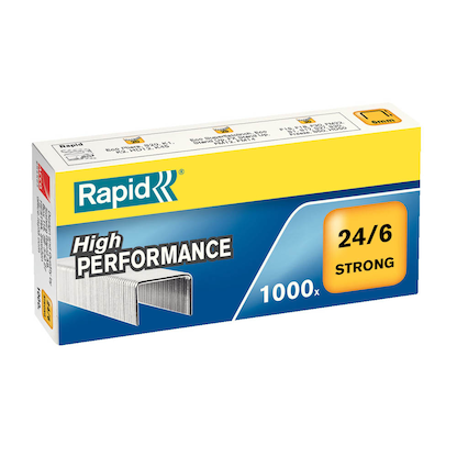 Artikelbild für Rapid Heftklammern Strong 24/6, 1.000 St., Artikelnummer 961843