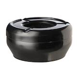 Artikelbild 1 für APS Aschenbecher schwarz, 1 St., Artikelnummer 198406