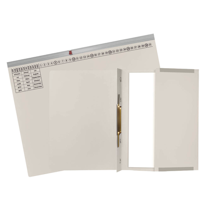 Artikelbild 2 für Exacompta Hängehefter Exaflex Karton grau DIN A4 1x Amtsheftung, 25 St., Artikelnummer 111056