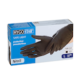Artikelbild 1 für HYGOSTAR unisex Einmalhandschuhe SAFE LIGHT schwarz Größe L, 100 St., Artikelnummer 759696