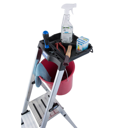 Artikelbild 6 für KRAUSE Stehleiter einseitig MONTO Secury mit Multi-Grip silber 6 Stufen, H: 210,0 cm, Artikelnummer 568941