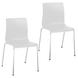 Artikelbild 1 für meet powered by PAPERFLOW Besucherstühle ARKO CHARKOX2.25.13 weiß Kunststoff, 2 St., Artikelnummer 590579