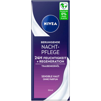 Artikelbild 2 für NIVEA BERUHIGENDE NACHTPFLEGE Gesichtscreme 50,0 ml, Artikelnummer 578569