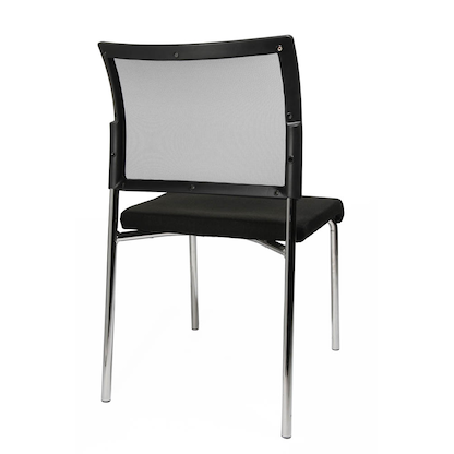 Artikelbild 5 für Topstar Besucherstühle Visit 10 Net NV290 G200 schwarz Stoff, 2 St., Artikelnummer 170567