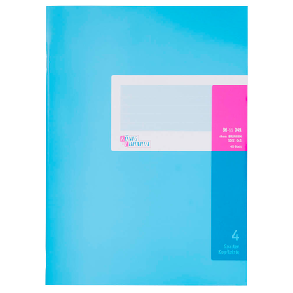 Artikelbild 2 für KÖNIG & EBHARDT Spaltenbuch 86-1104101 4-Spalten, 32 Zeilen Spalten, Artikelnummer 508705