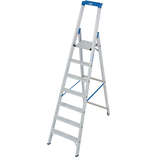 Artikelbild 1 für KRAUSE Stehleiter einseitig STABILO silber 7 Stufen, H: 250,0 cm, Artikelnummer 569012