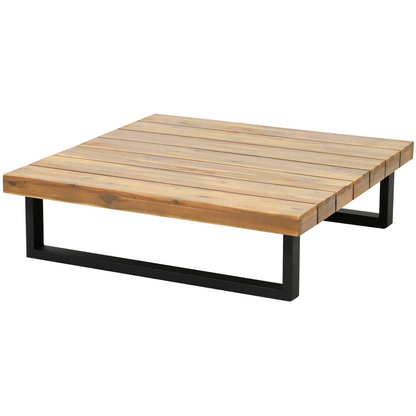 Artikelbild 5 für Garden Pleasure Loungegruppe ACAPULCO anthrazit, schwarz Holz, Metall, 13-teilig, Artikelnummer 897732