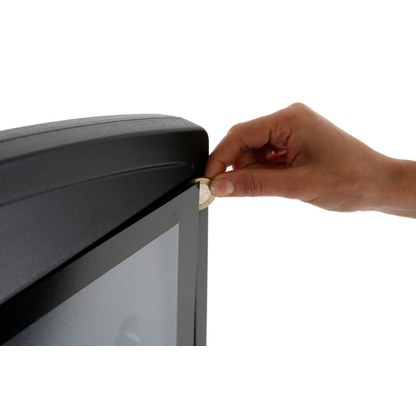 Artikelbild 7 für update displays Kundenstopper WindSign FLEX schwarz DIN A1 2 Fächer 70,0 x 50,0 x 129,9 cm, 1 St., Artikelnummer 217537