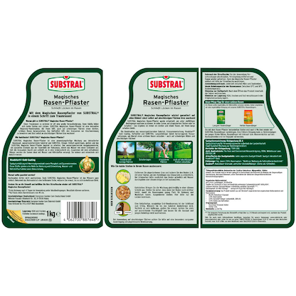 Artikelbild 2 für SUBSTRAL® Magisches Rasenpflaster Rasensamen 1,0 kg, Artikelnummer 368967