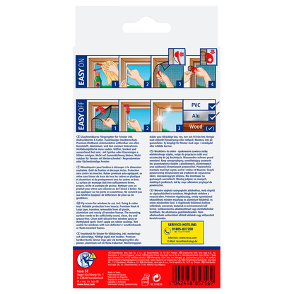 Artikelbild 2 für tesa Fliegengitter Insect Stop Comfort weiß 1,3 x 1,3 m, Artikelnummer 179113