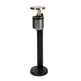 Artikelbild 1 für TKG Rondo senior Standaschenbecher silber abschließbar, 1 St., Artikelnummer 407419