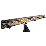 Artikelbild 1 für HAKU Möbel Wandgarderobe 32569 gold Metall 9 Haken 115,0 x 11,0 cm, Artikelnummer 552321