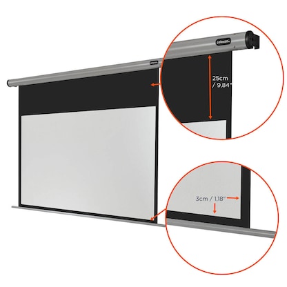 Artikelbild 5 für celexon elektrische Rolloleinwand HomeCinema Motor 16:9, 240 x 135 cm Projektionsfläche, Artikelnummer 694317