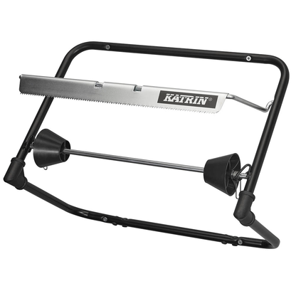 Artikelbild 4 für KATRIN Putzrollenhalter 54930 schwarz Metall, 1 St., Artikelnummer 263554