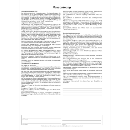 Artikelbild 6 für RNK-Verlag 523 Mietverträge für Wohnungen, 25 St., Artikelnummer 643837