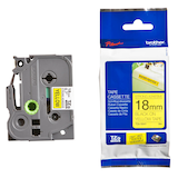 Artikelbild 1 für brother Schriftband TZe-S641 TZES641, 18 mm, schwarz auf gelb, 1 St., Artikelnummer 224663