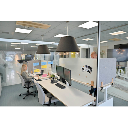 Artikelbild 3 für Legamaster Tischtrennwand ELEMENTS 7-209912, weiß 160,0 x 60,0 cm, 1 St., Artikelnummer 496681