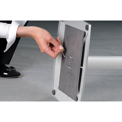 Artikelbild 6 für AKTION: update displays Infoständer silber DIN A3 30,0 - 42,0 x 42,0 x 91,0 - 131,0 cm, 1 St., Artikelnummer 825727