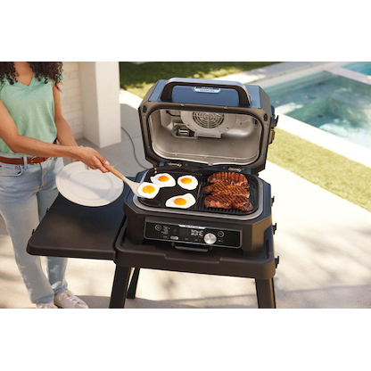 Artikelbild 3 für NINJA® Grillplatte Woodfire XL Plancha 45,0 x 31,0 x 3,0 cm, 1 St., Artikelnummer 455646