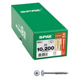 Artikelbild 1 für SPAX® Holzbauschrauben T40 Tellerkopf WIROX 0251011002005 10 mm x 200 mm, 25 St., Artikelnummer 397387