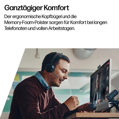 Artikelbild 7 für poly VoyagerFocus 2 UC Bluetooth-Headset schwarz, Artikelnummer 514769