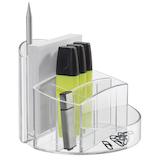 Artikelbild 1 für HAN Stiftehalter RONDO transparent Polystyrol 9 Fächer 14,0 x 14,0 x 10,9 cm, Artikelnummer 663377