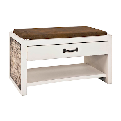 Artikelbild 2 für HAKU Möbel Schuhbank 30905 vintage Holz 72,0 cm, Artikelnummer 558553