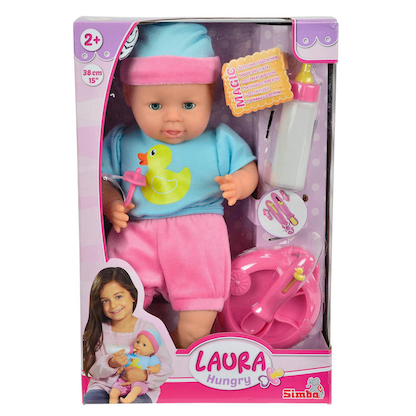 Artikelbild 2 für Simba Laura Hungry Puppe, Artikelnummer 957474