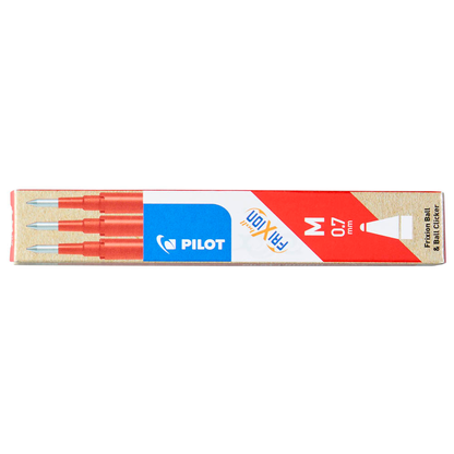 Artikelbild 6 für PILOT FRIXION Tintenrollerminen rot 0,4 mm 3 St., Artikelnummer 206433