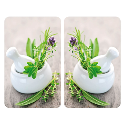 Artikelbild für WENKO Herdabdeckplatten Kräutergarten bunt, 2 St., Artikelnummer 530417