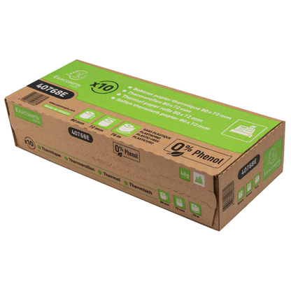 Artikelbild 3 für Exacompta Thermorollen 8,0 cm x 76,0 m, 10 Rollen, Artikelnummer 346553