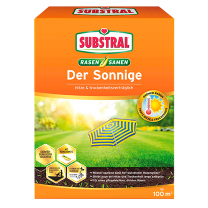 Artikelbild für SUBSTRAL® DER SONNIGE Rasensamen 2,25 kg, Artikelnummer 368874