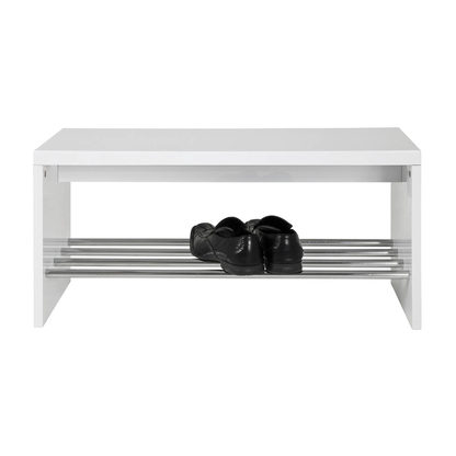 Artikelbild für HAKU Möbel Schuhbank 95330 chrom Holz 81,0 cm, Artikelnummer 559118