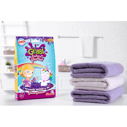 Artikelbild 2 für Simba Badeschleim Glibbi Einhorn Glitzerbad violett, 150,0 g, Artikelnummer 957312