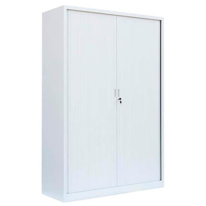 Artikelbild für LÜLLMANN Schiebetürenschrank, 555167 signalweiß 4 Fachböden 120,0 x 45,7 x 195,0 cm, Artikelnummer 183479