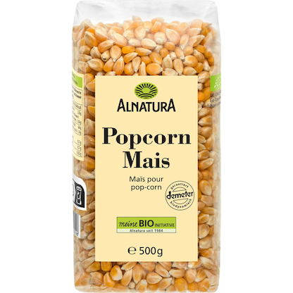 Artikelbild für ALNATURA Bio-Popcornmais 500,0 g, Artikelnummer 295008