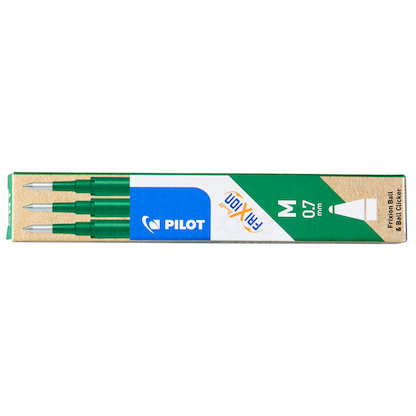 Artikelbild 2 für PILOT FRIXION Tintenrollerminen grün 0,4 mm 3 St., Artikelnummer 206466