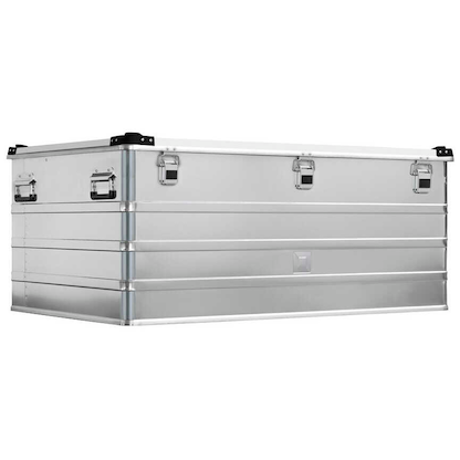 Artikelbild für MUNK Alubox 415,0 l silber 80,0 x 119,5 x 52,7 cm, 1 St., Artikelnummer 807832