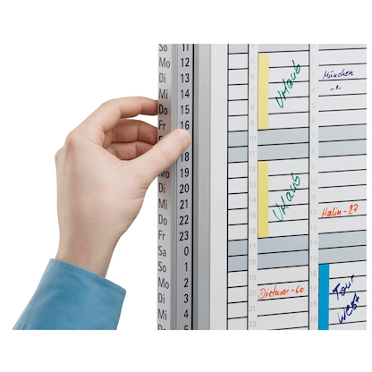 Artikelbild 3 für FRANKEN EuroLine 5000 Magnetbänder weiß 12,7 x 42,0 cm, 1 Set, Artikelnummer 342446