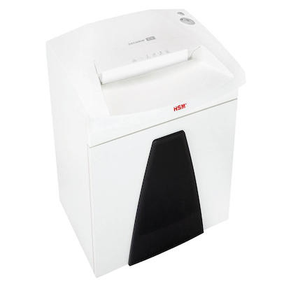 Artikelbild 2 für HSM SECURIO B26 Aktenvernichter mit Partikelschnitt P-4, 4,5 x 30 mm, bis 16 Blatt, weiß, Artikelnummer 377010