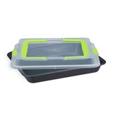 Artikelbild 1 für relaxdays Backblech mit Deckel Ø 41,5 x 33,0 cm, 1 St., Artikelnummer 562621