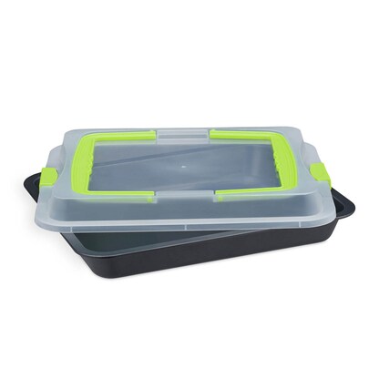 Artikelbild für relaxdays Backblech mit Deckel Ø 41,5 x 33,0 cm, 1 St., Artikelnummer 562621