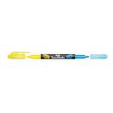 Artikelbild 1 für Pentel Twin Checker SLW8-GS Textmarker gelb, 1 St., Artikelnummer 861064